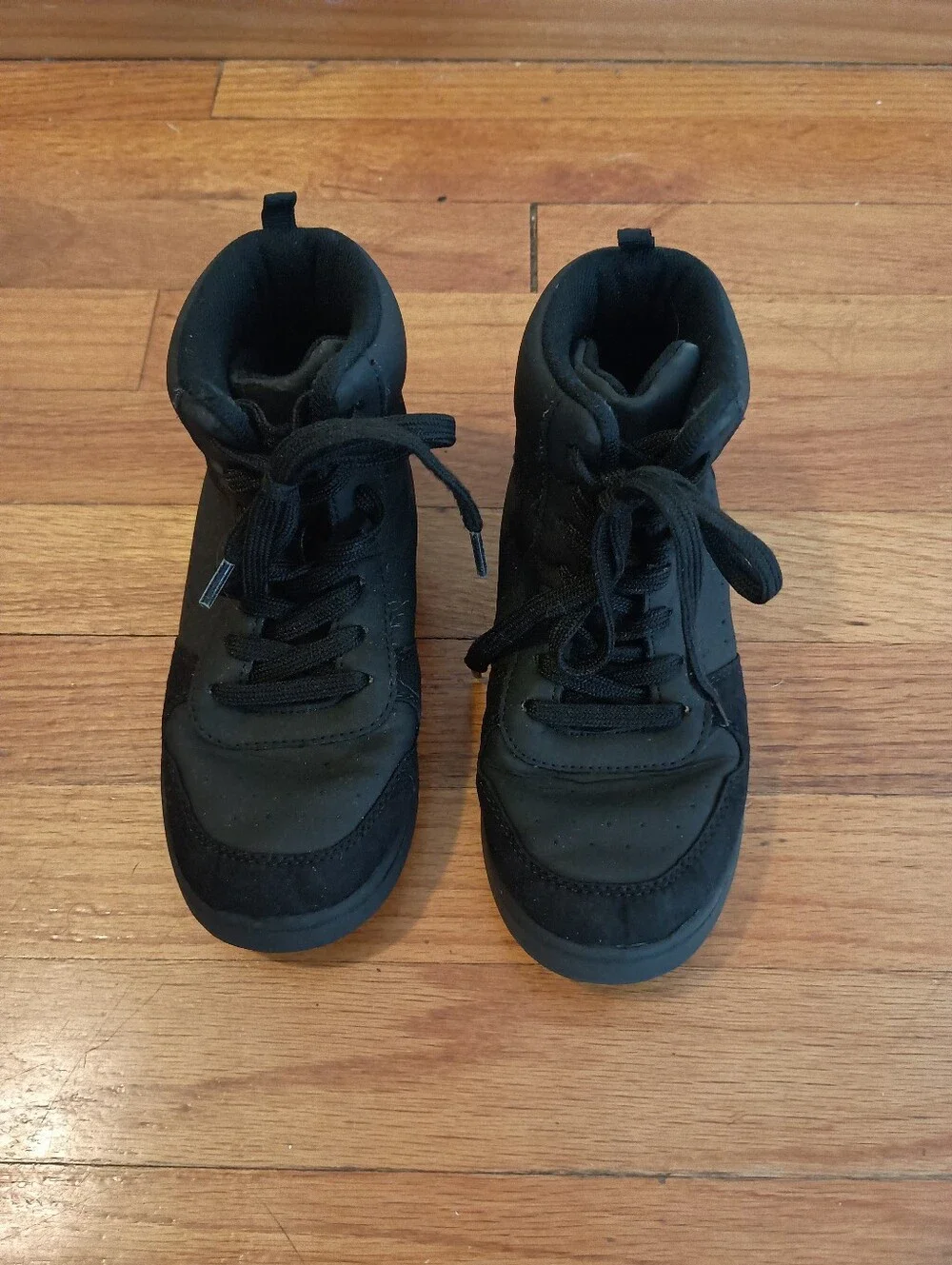 Gap Kids Black High-Top Sneakers - All-Black Casual Shoes 13